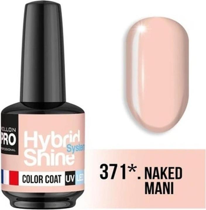 Actual product image Mollon Pro Mol Hss 371 Naked Mani - Semi-Permanent Hybrid Shine