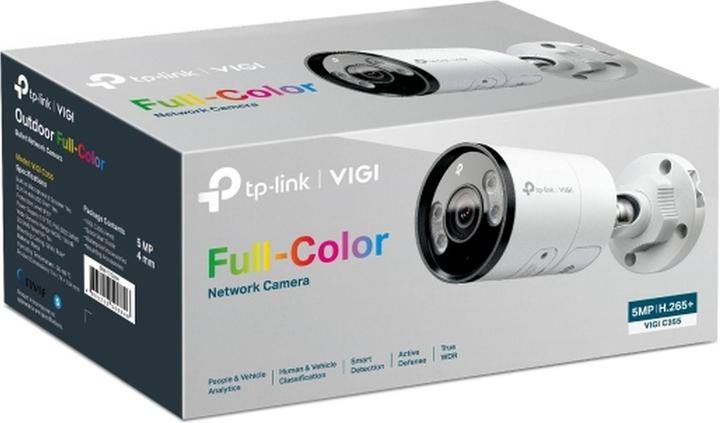 Actual product image TP-Link VIGI C355(4mm) 5MP Full-Colour Bullet Network Camera (2880 x 1620 Pixels)