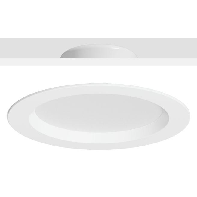 RZB, Wandleuchte + Deckenleuchte, LED-Slim-Downlight (1950 lm)