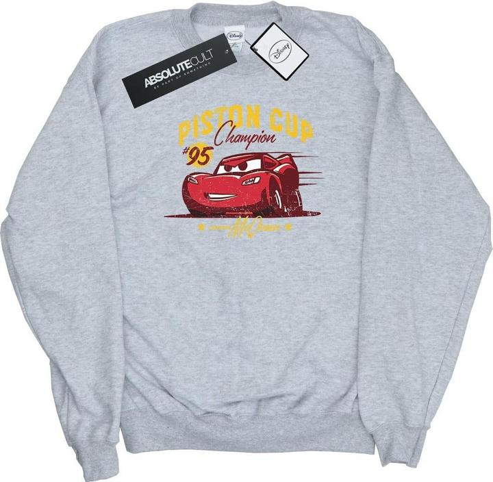 Actual product image Disney Womens/Ladies Cars Piston Cup Champion Sweatshirt (XL)