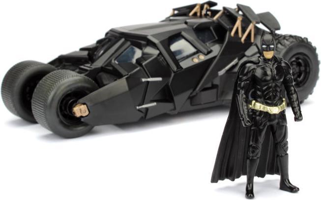 Actual product image Jada Batman The Dark Knight with Batmobile car 1:24
