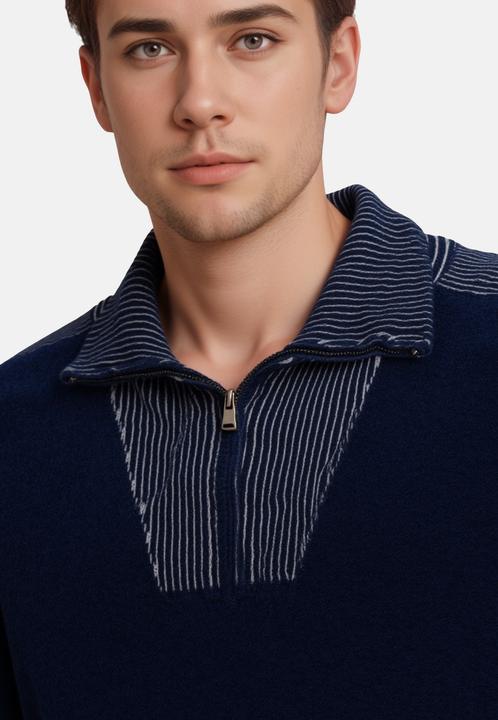 Produktbild Hajo Pullover Chenille Strickpullover Troyer (50)