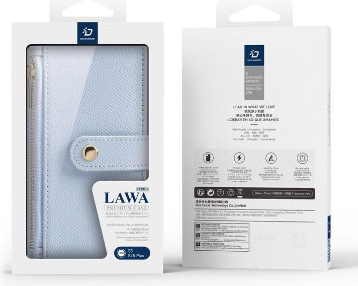 Produktbild Dux Ducis Lawa Series MagSafe Kunstleder Bookcover Hülle (Samsung Galaxy S25+)