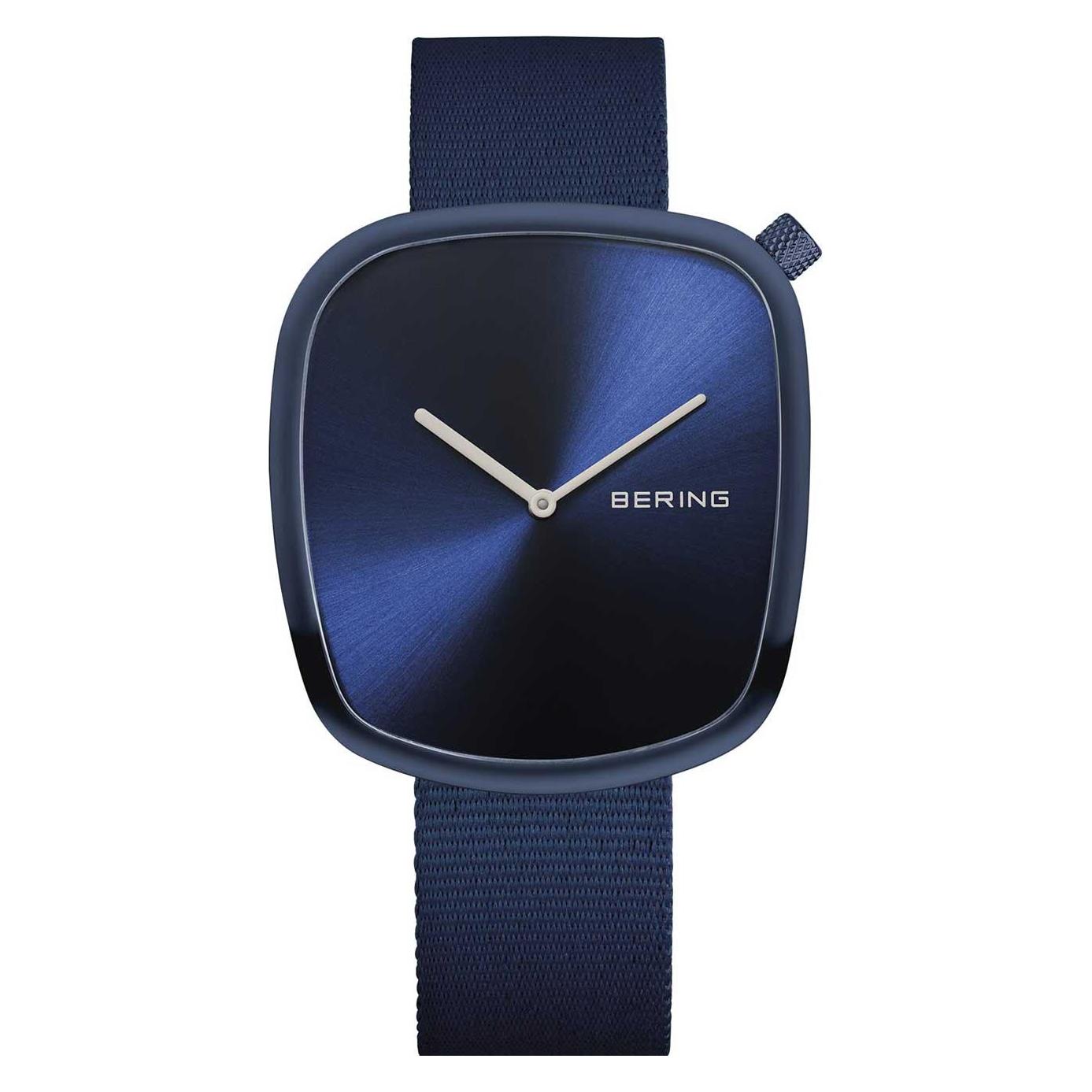 Bering, Armbanduhr, Pebble Armbanduhr, Blau