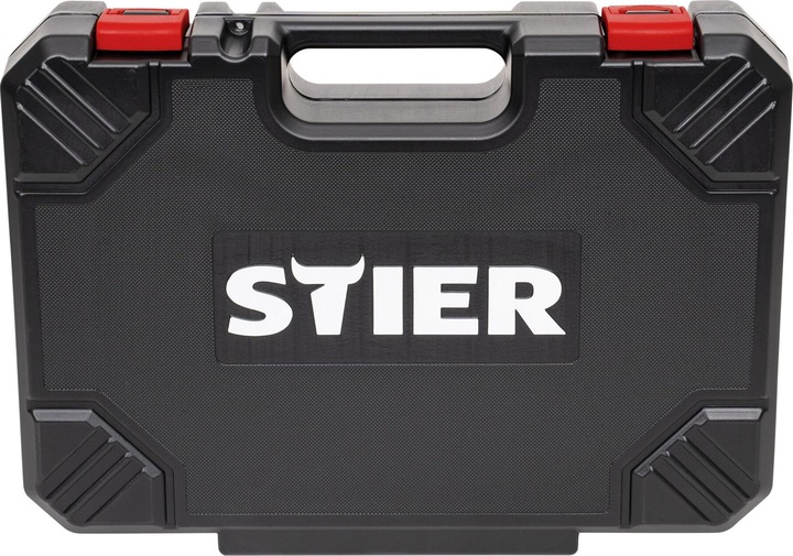 Actual product image Stier Premium blind rivet set with 360° manual riveting pliers and 501-piece blind rivets