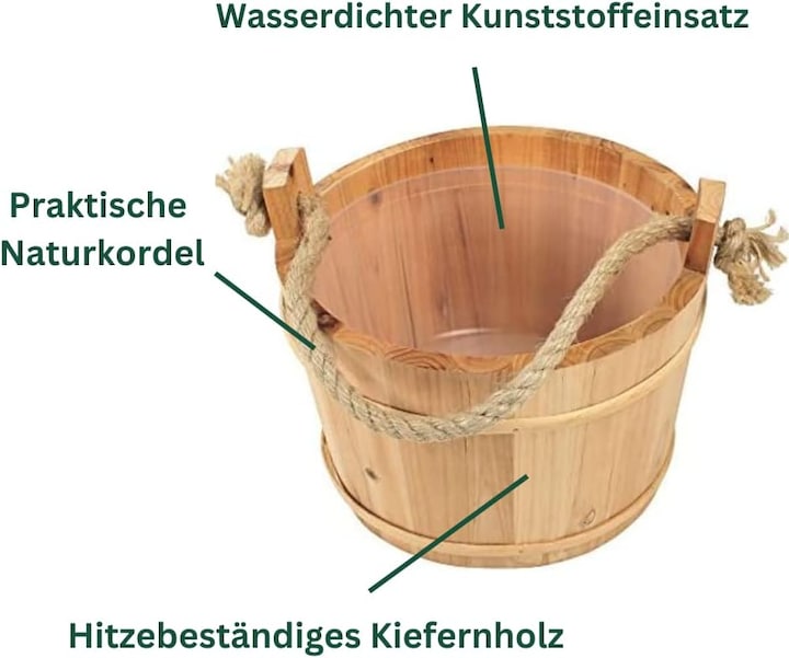 Produktbild Body Vital Saunakübel