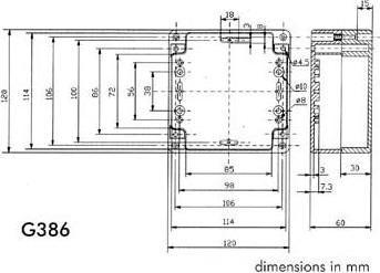 Produktbild Velleman ABS-GEHÄUSE - WASSERDICHT - DUNKELGRAU - 120 x 120 x 60 mm (Gehäuse)
