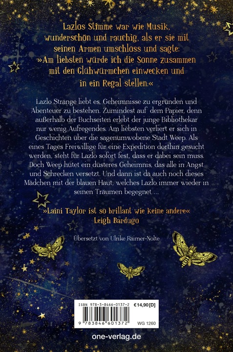 Produktbild Strange the Dreamer (Deutsch, Laini Taylor, 2021)
