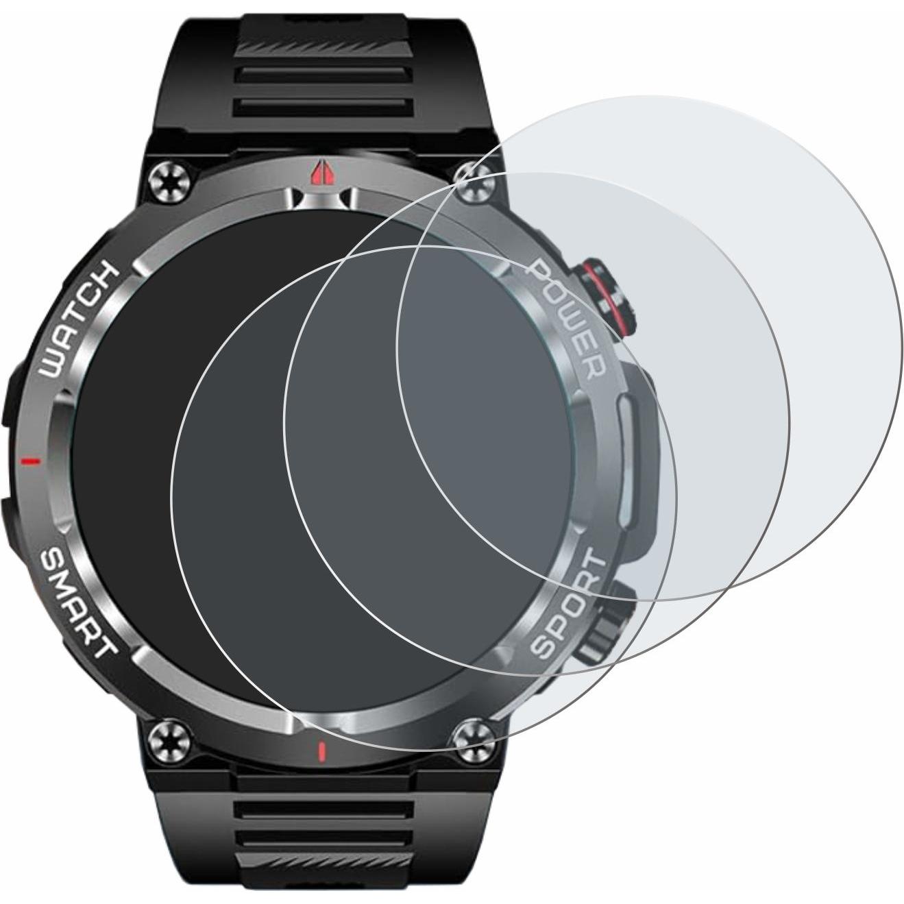 Thumbnail - BROTECT Entspiegelungsfolie Displayschutz Displayschutzfolie Folie Matt, Smartwatch Schutzfolie, Grau