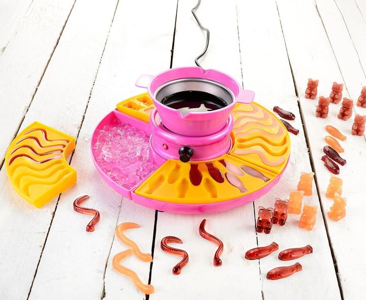 Produktbild Rosenstein & Söhne Gummibärchen- und Schokokonfekt-Maschine Set