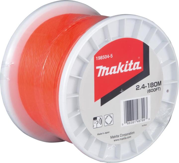 Image du produit Makita Mähfaden Nylon 24 mm x 180 m orange