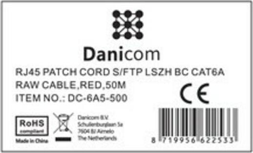 Produktbild Dsit CAT 6a Netzwerkkabel LSOH (CAT6a, 50 m)