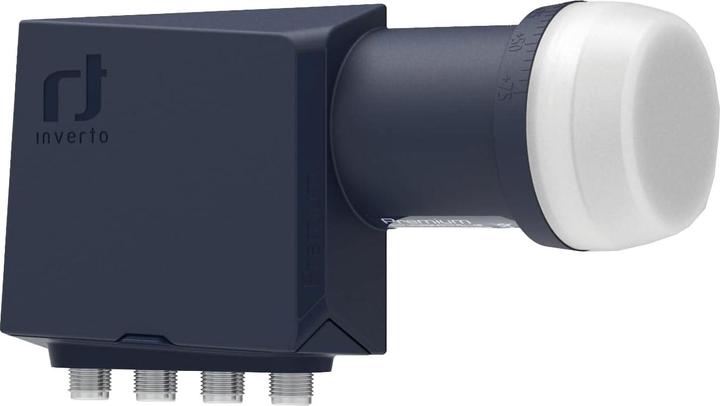 inverto Quad Premium LNB IDLP-QDL413-PREMU-OPN 40mm, Full HD, 4K, mit LTE-Filter (Quad (IDLP-QDL413- (Quad LNB, 40mm)