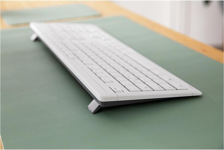Produktbild CHERRY Desktop STREAM COMFORT Wireless (DE) white (DE, Kabellos)