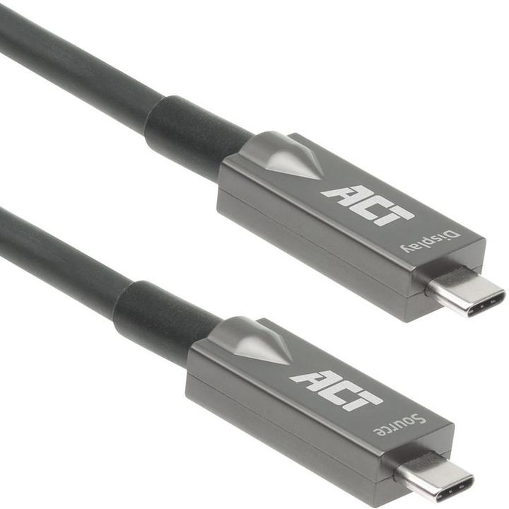 Produktbild ACT USB-C 3.2 Gen2 Active Optical Cable (AOC) connection cable, 5m (5 m, USB 3.2 Gen 2, 60 W)