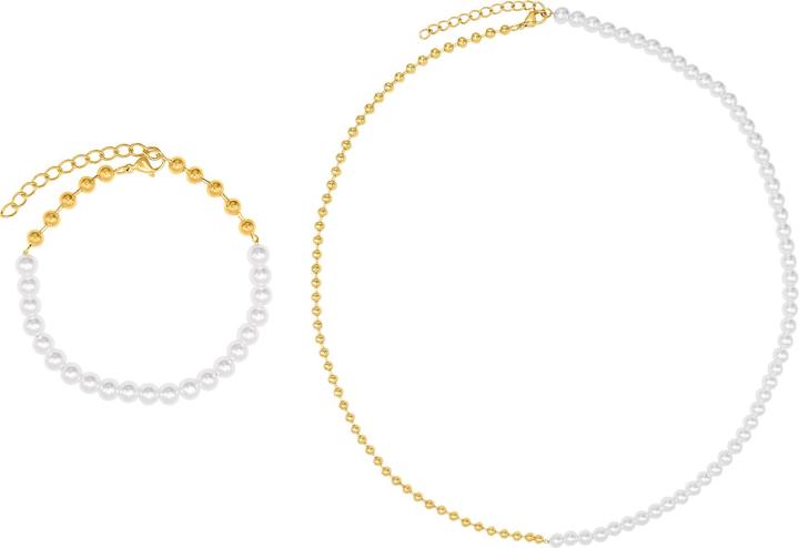 Immagine prodotto Heideman Set Sara color oro (100% acciaio inossidabile)