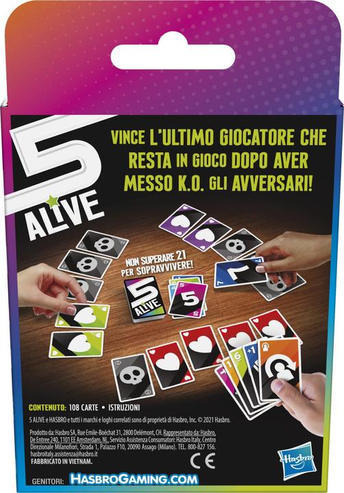 Productafbeelding Hasbro Gaming 5 Levend (Italiaans)