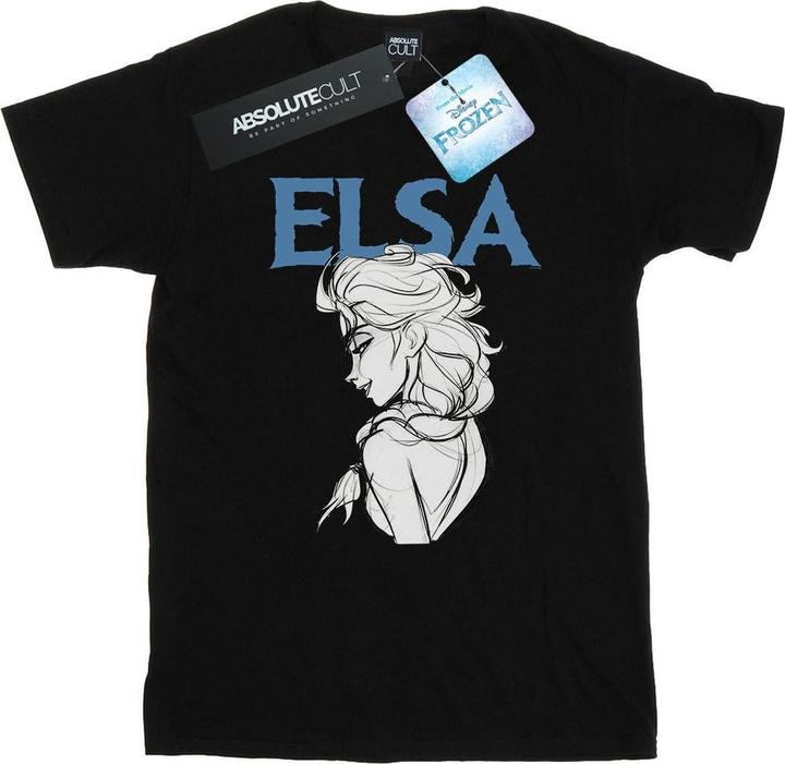 Disney Frozen Elsa Profile Sketch TShirt (3XL)