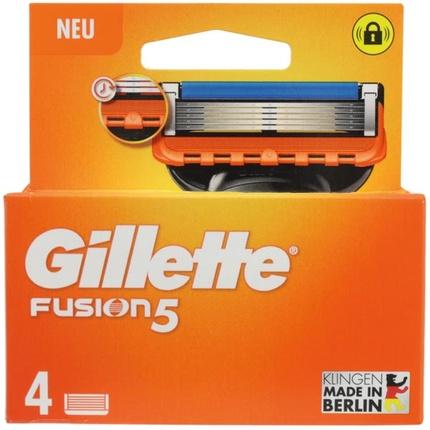Actual product image Gillette Fusion 5, machine inserts, 4 pieces (4 x)