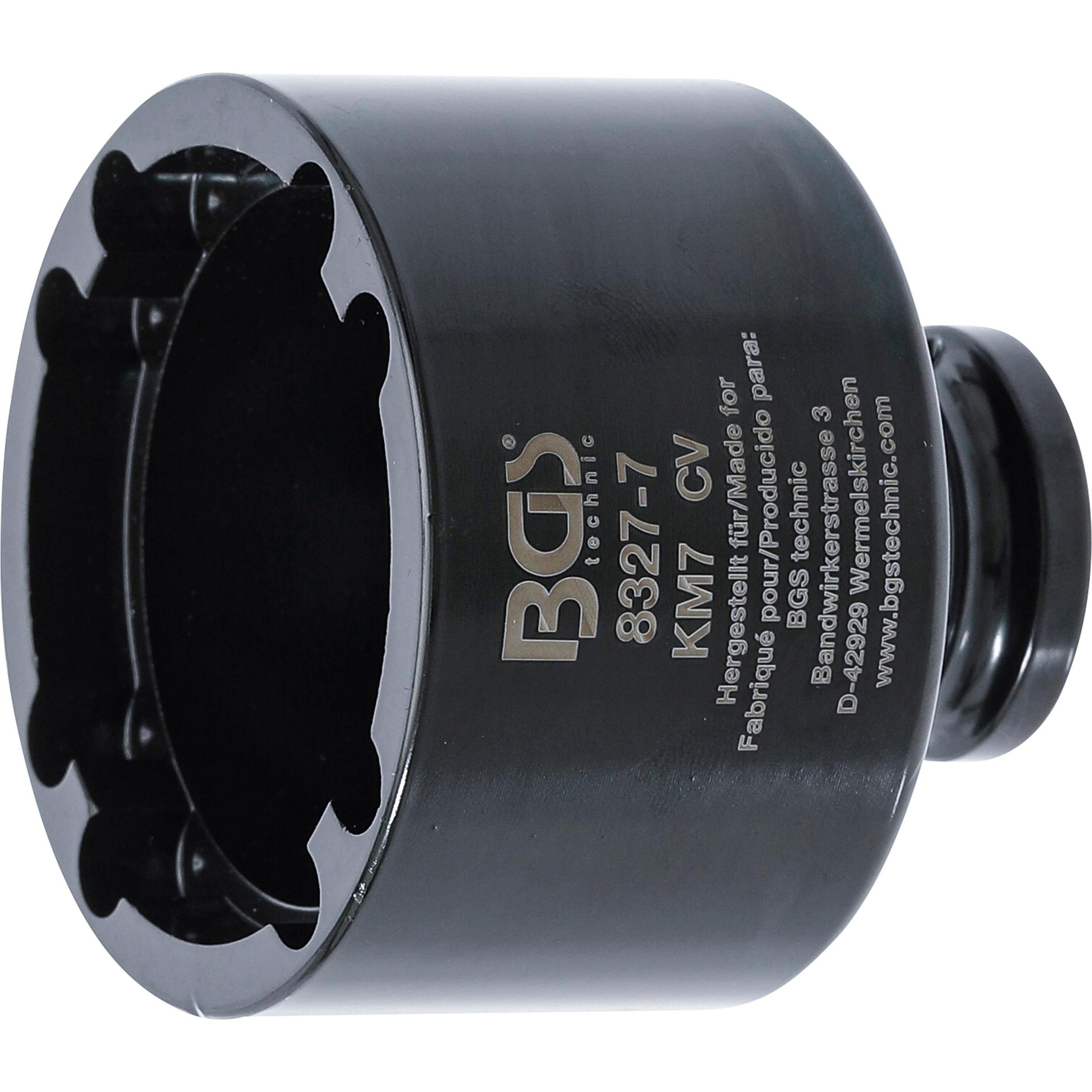 BGS, Gewindeschneider + Gewindebohrer, Nutmutternschlüssel Zapfen innen liegend KM7