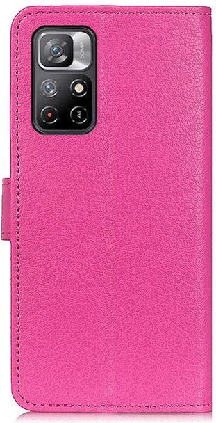 Actual product image MU Classic Litchi Leather Bookcover Series (Xiaomi Poco M4 Pro 5G)