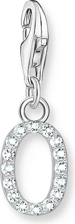 Immagine prodotto Thomas Sabo Ciondolo Lettera O con pietre bianche Argento (Argento 925)