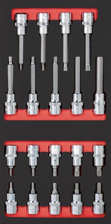 Actual product image Kraftwerk bit socket set insert (S-insert)