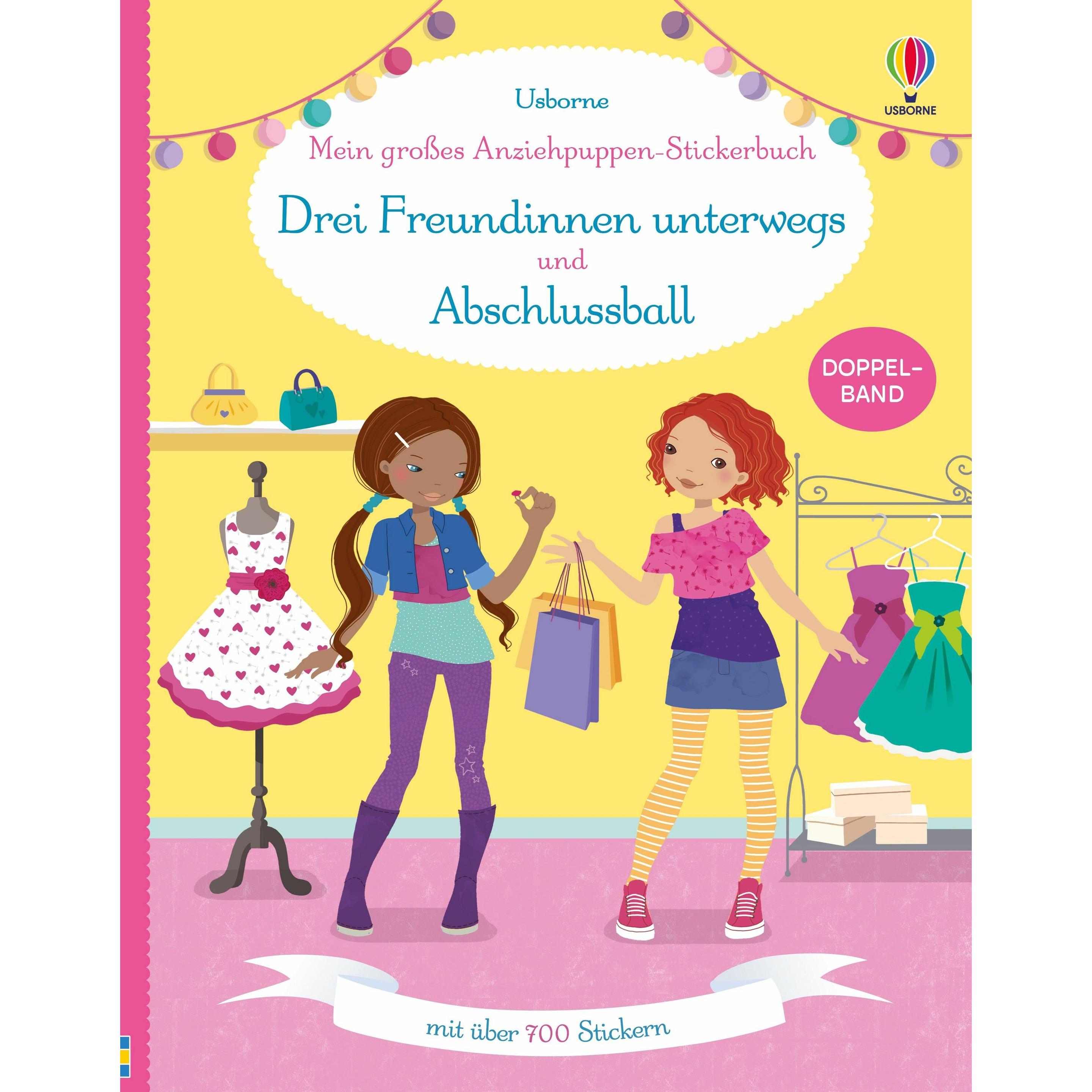 Usborne Publishing, Sticker, Mein grosses Anziehpuppen-Stickerbuch: D