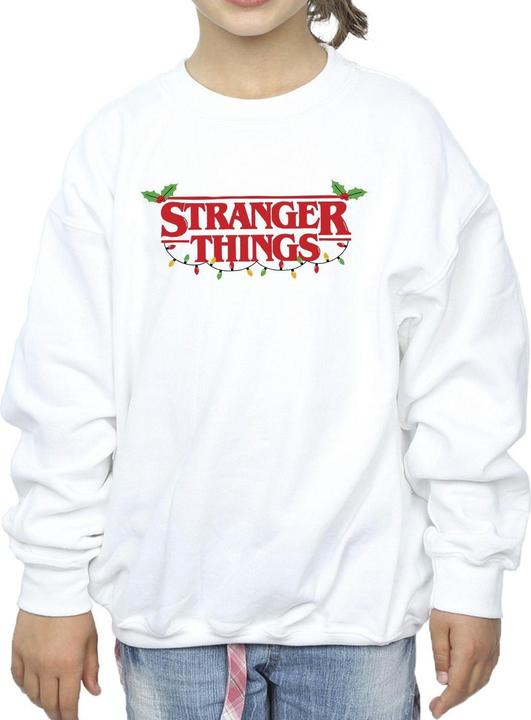 Produktbild Netflix Stranger Things Christmas Lights Sweatshirt Mädchen (152, 158)