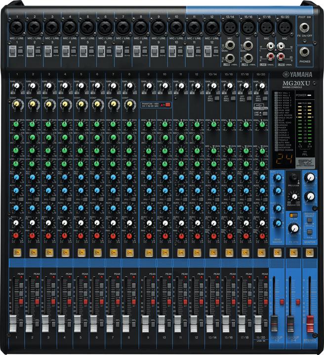 Yamaha Mg20xu (Mixer da studio e live)