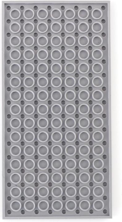 Produktbild LEGO Bauplatten 8x16 Hellgrau - Light bluish grey plate 92438 NEU - 5 Stk. (92438, LEGO Zubehör)