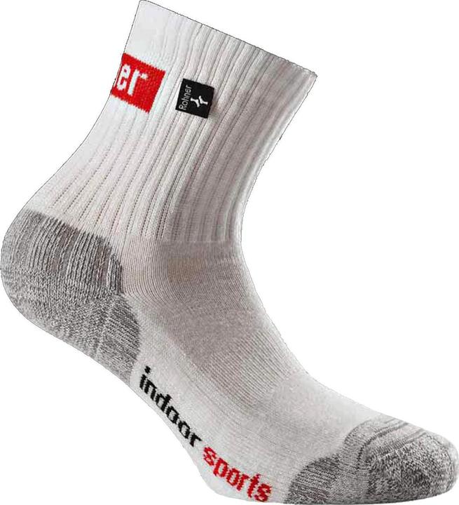 Immagine prodotto Rohner Indoor Sports Calzini tennis, colore 008 bianco, taglia 36-38 (36 - 38)