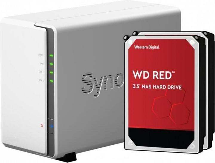 Image du produit Synology DS220j (2 x 1 TB, WD Red Plus)