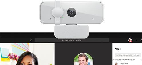 Actual product image Lenovo 300 - 2 MP - 1920 x 1080 pixels - 30 fps - 640x480@30fps,1280x720@30fps,1920x1080 (2 Mpx)