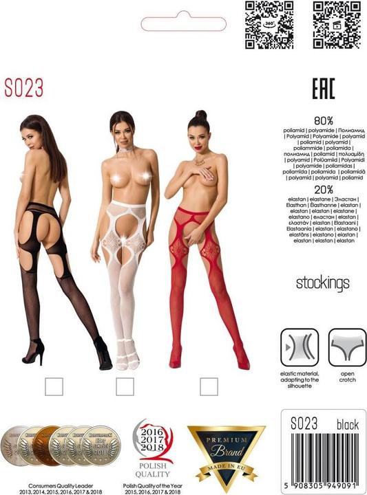 Produktbild Passion Strumpfhose ouvert (One Size)