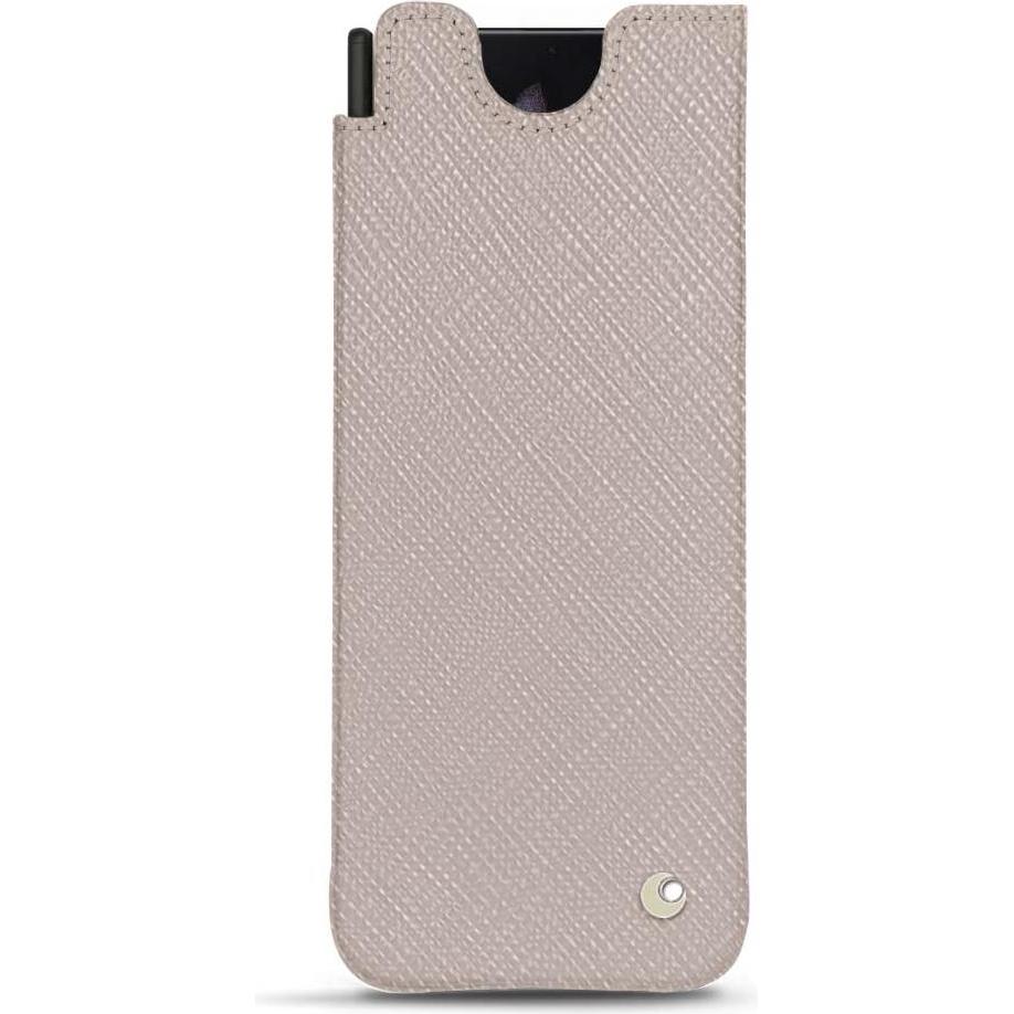 Noreve Lederschutzhülle (Samsung Galaxy Z Fold4), Smartphone Hülle, Beige