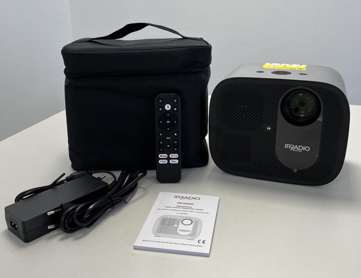 Productafbeelding Irradio Projector IR250H Android TV Grijs en (Volledige HD, 350 lm, 1.2:1)