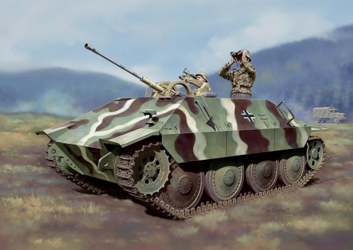 Produktbild 1:35 Bergepanzer 38(t) Hetzer 2cm FlaK38