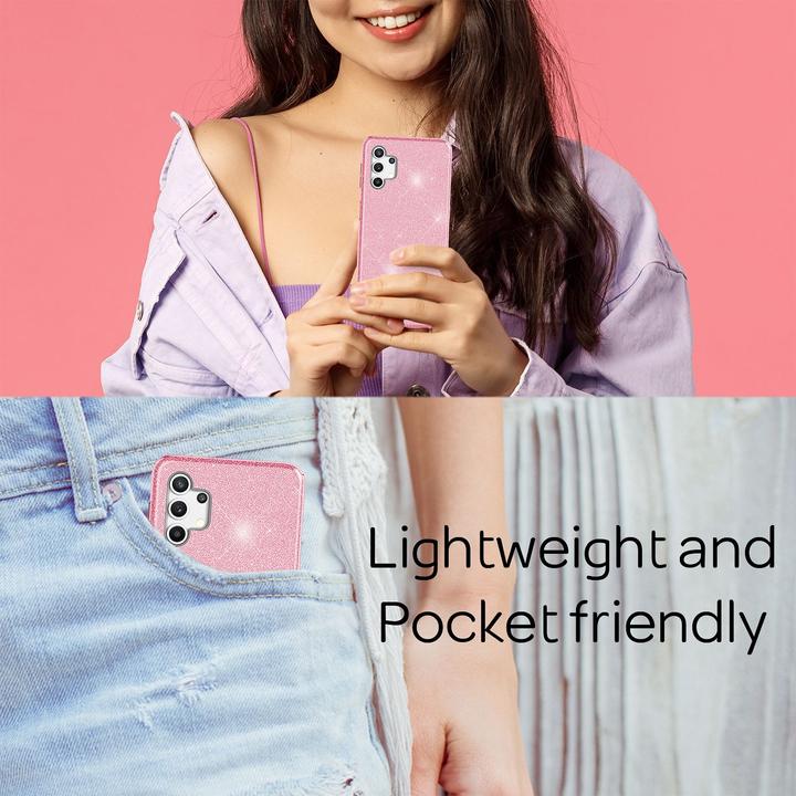 Produktbild Nalia Glitzer Handyhülle (Samsung Galaxy A32 5G)