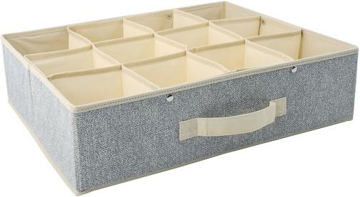 Actual product image MSV Boîte De Rangement Microaérée Non-Tissée 12 Compar