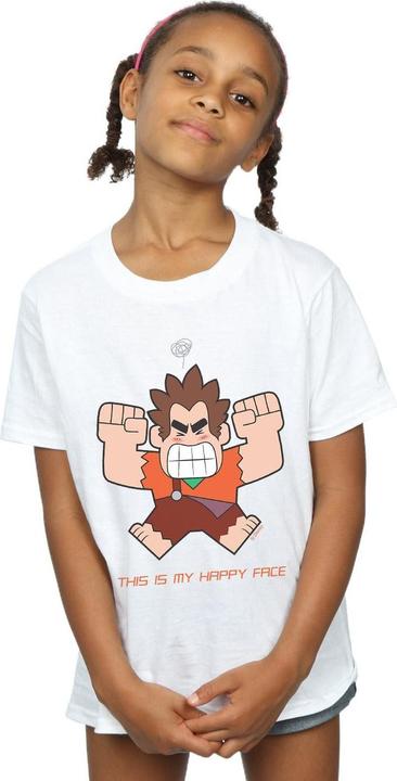 Produktbild Disney Wreck It Ralph Happy Face TShirt Mädchen (128)