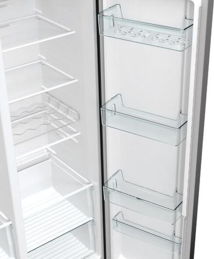 Produktbild Hisense RS711N4AFE - Amerikaanse Koelkast - Zwart (550 l)