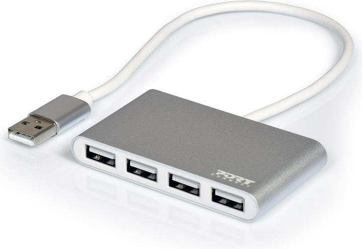 Port Designs USB Hub 4 S 2.0 (USB-A, 4 Ports)