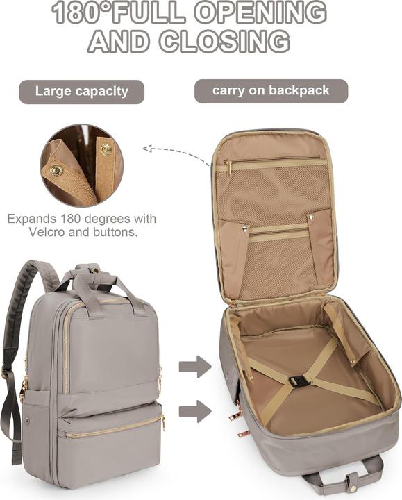 Immagine prodotto Only-Bags.Store Rucksack Arbeit Handgepäck Rucksack Wasserdichter Reiserucksack