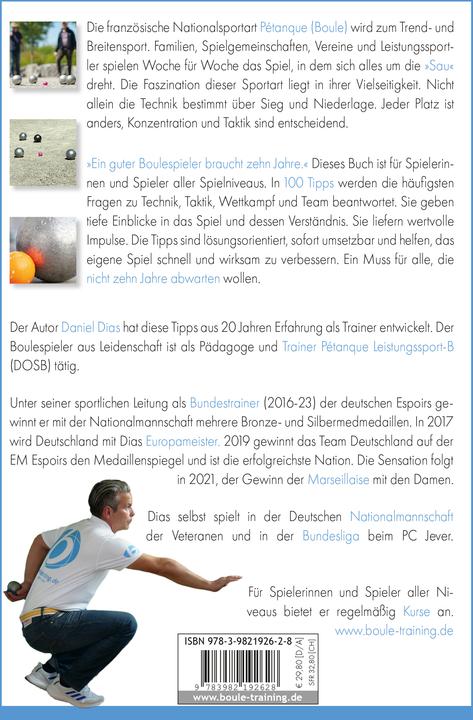 Actual product image Slides:Boule Pétanque 100 Tips the Dei