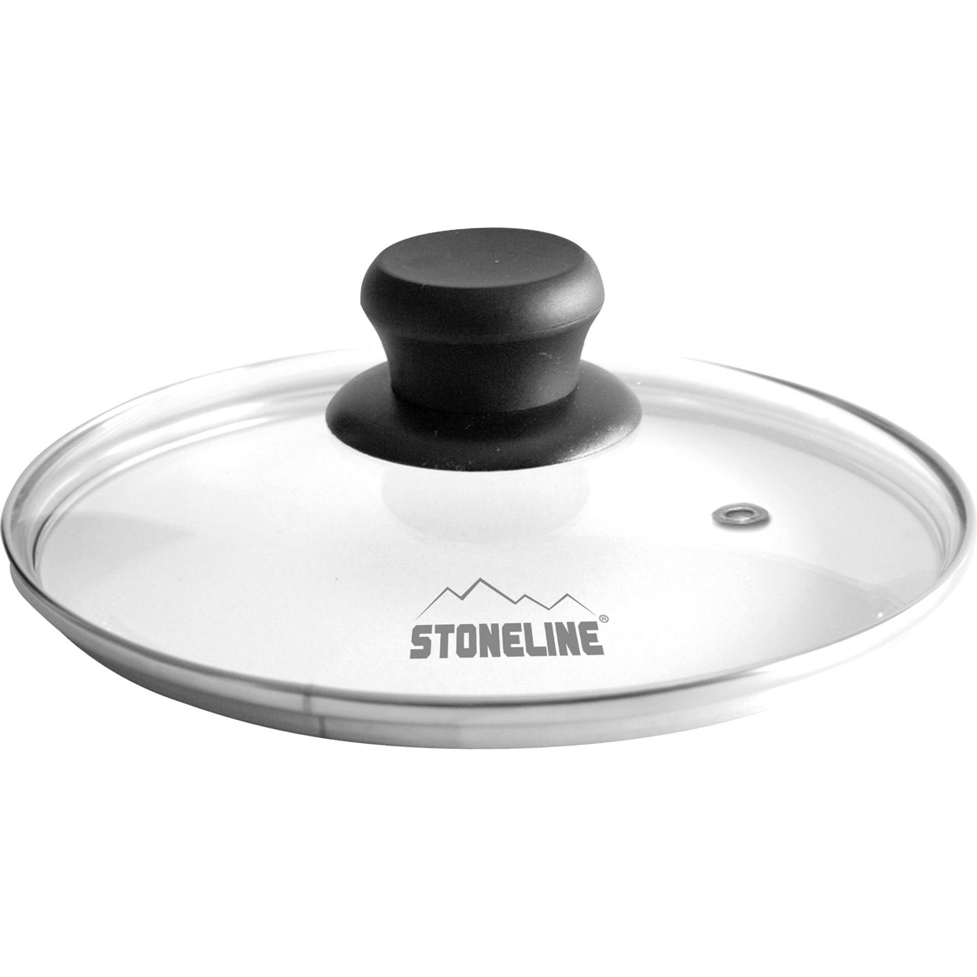 Stoneline Glasdeckel 20cm, Zubehör Kochgeschirr, Transparent
