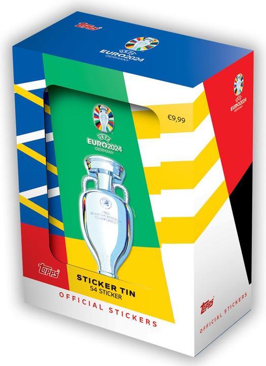 Produktbild Topps Euro 2024 Sticker Collection - Sticker Tin (Deutsch, Box Set & Collection)