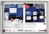 Immagine prodotto Franken Vetrina x-tra!Line 4 x DIN A4 interna magnetica e asciutta