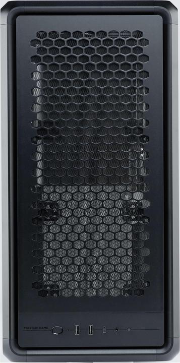 Actual product image Cooler Master PC-Gehäuse Master Frame 600 Schwarz, Unterstützte (ATX, E-ATX, ITX, mATX, Mini-DTX, SSI CEB)