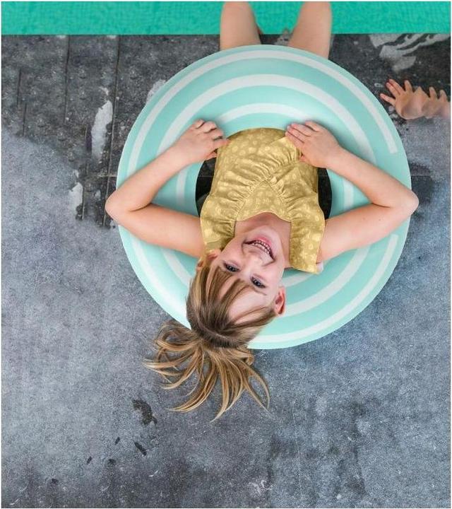 Produktbild Quut Schwimmring Medium Garden Green 60 cm, Breite: 60